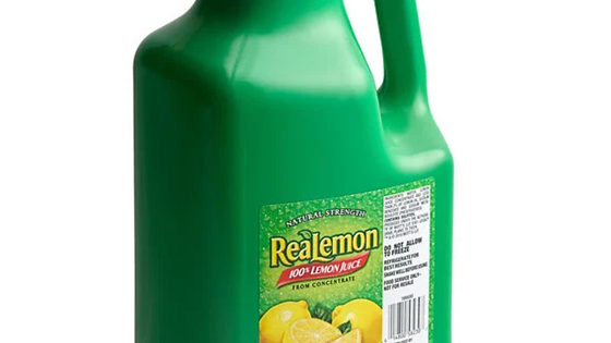 ReaLemon 1 Gallon 100% Lemon Juice - 4/Case