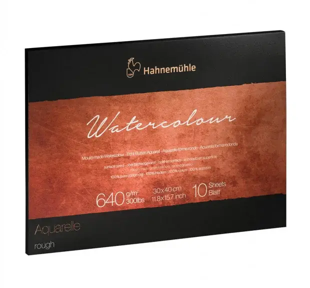 Miniatura: Blok na akvarel - Hahnemühle - Collection Watercolour - 100% bavlna - Rough