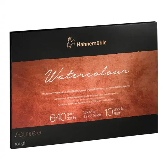 Miniatura: Blok na akvarel - Hahnemühle - Collection Watercolour - 100% bavlna - Rough
