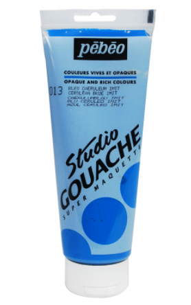 Gvašová farba - Pebeo - Studio Gouache - 220ml - 21 odtieňov