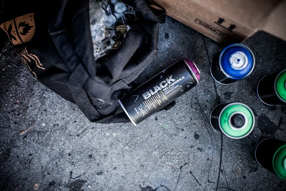 Miniatura: Farba v spreji - Montana - Black - Spray Paint - 400ml - až 100 odtieňov