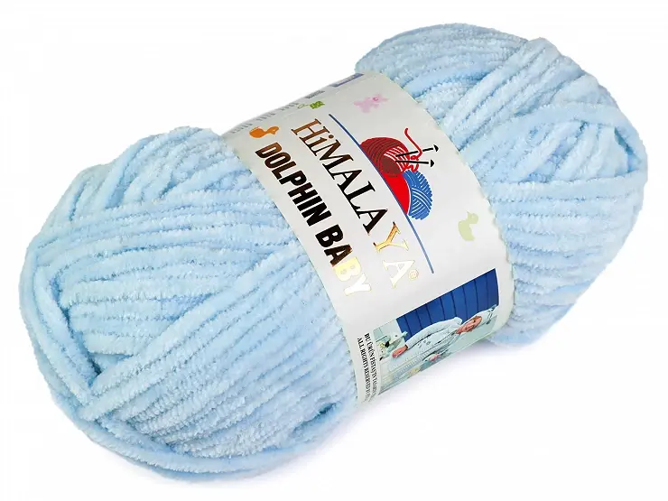 Miniatura: Priadza Dolphin Baby - pastelové odtiene 100g