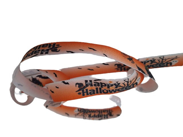 Stuha taftová 1,8 cm - Halloween