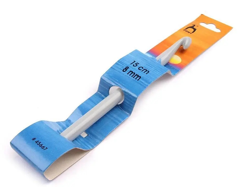 Miniatura: Háčik na háčkovanie plastový - Pony