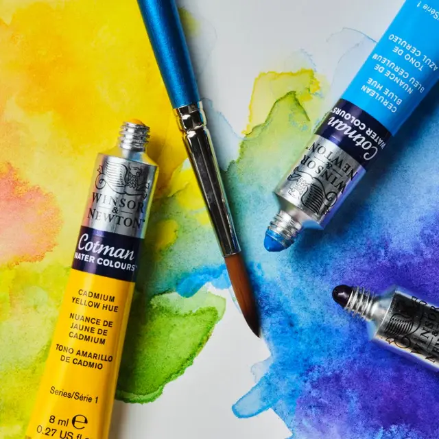 Miniatura: Akvarelová farba - Winsor Newton - Cotman - 40 odtieňov