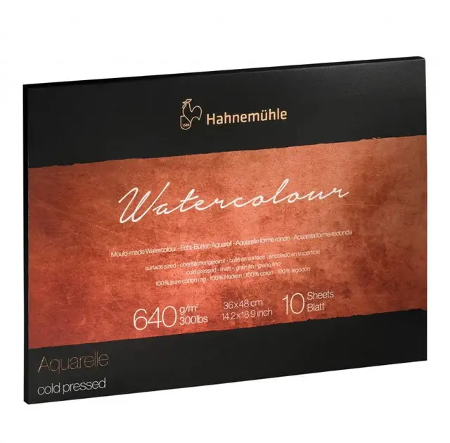 Miniatura: Blok na akvarel - Hahnemühle - Collection Watercolour - 100% bavlna - Cold Press
