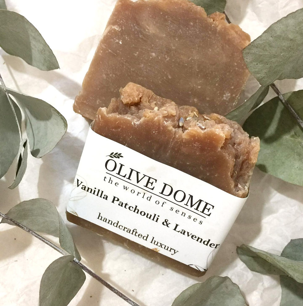 VANILLA PATCHOULI & LAVENDER-סבון ונילה, פטשולי ולבנדר
