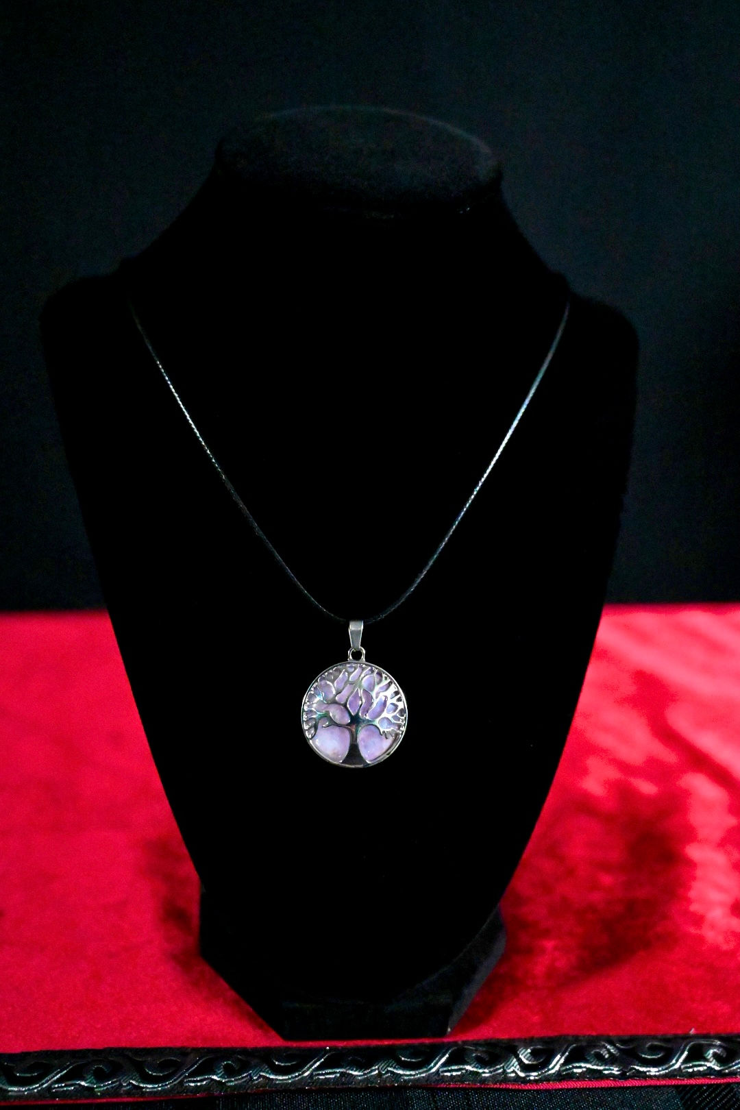 Tree of Life Crystal Necklace
