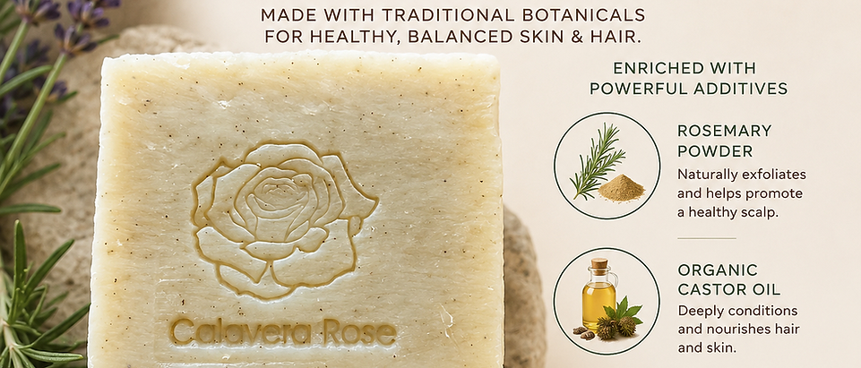 Lavender Rosemary (Hair, Body & Beard Soap)