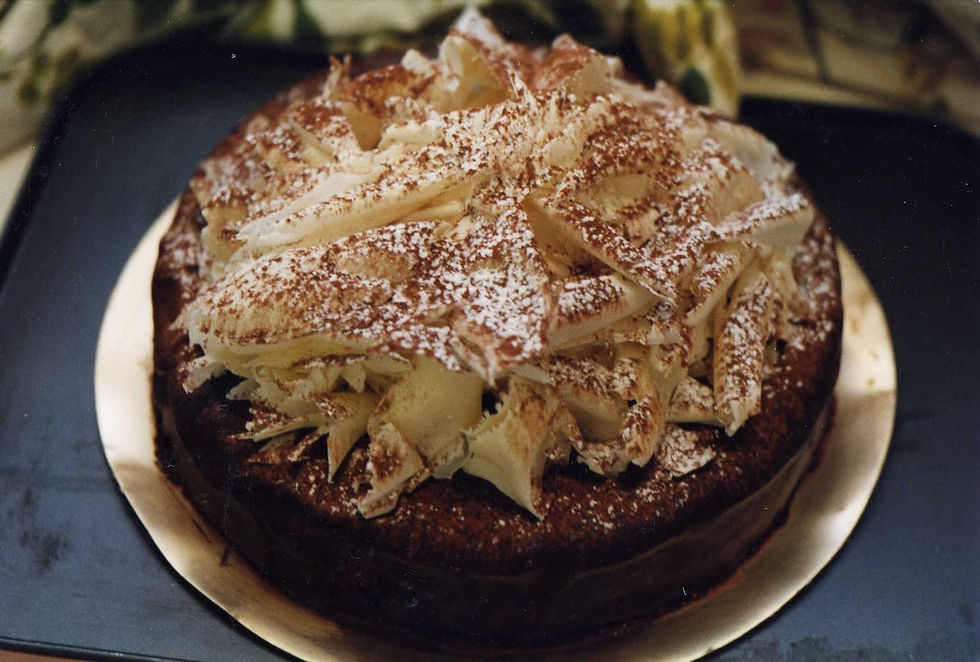 Chocolate Marquise dessert