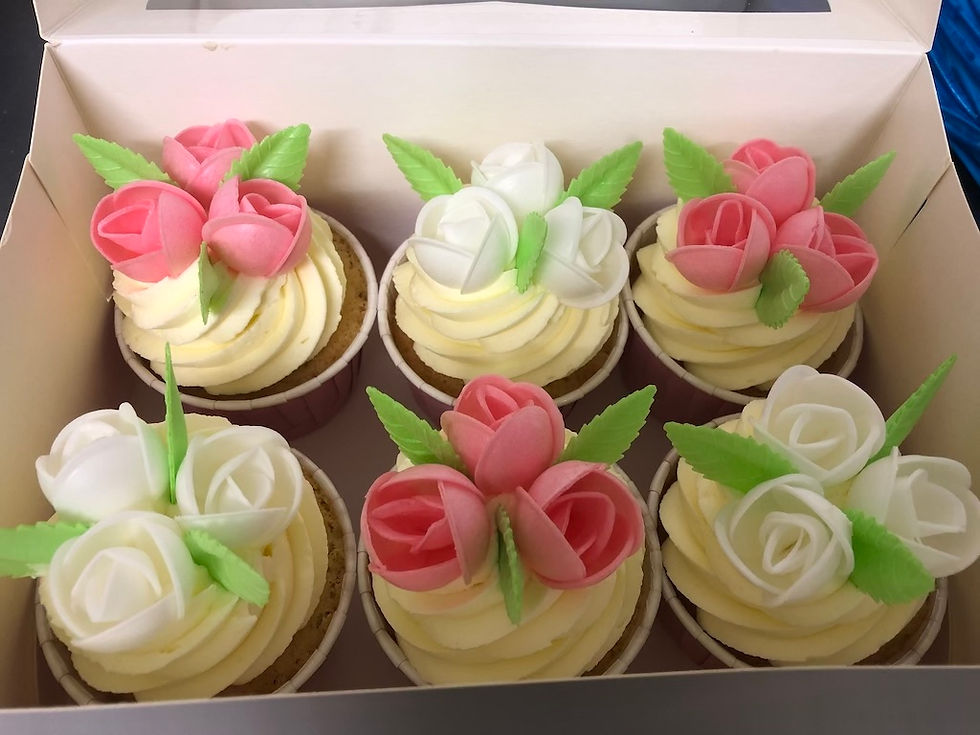 Mothers day cupcakes