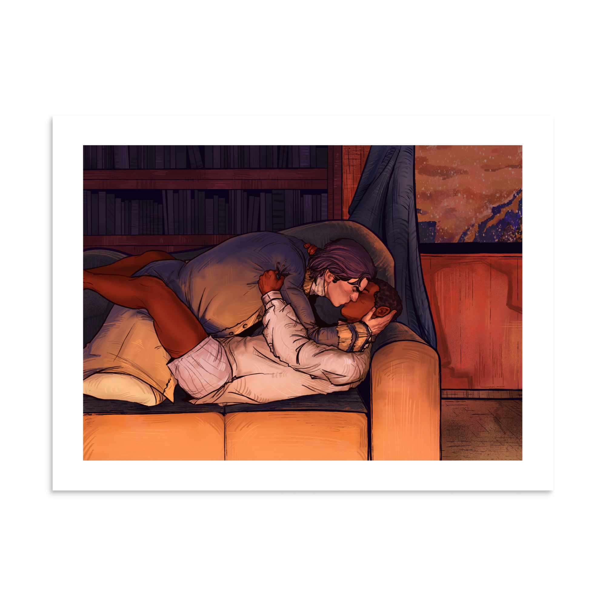 Honeythorn: A Kiss in Winter | Poster  6″X 8″