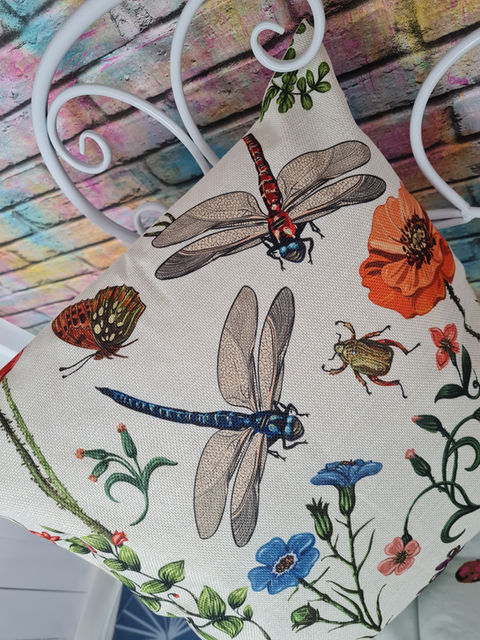 Dragonfly Cushion | Ladybird Seascapes | Walton-on-the-Naze