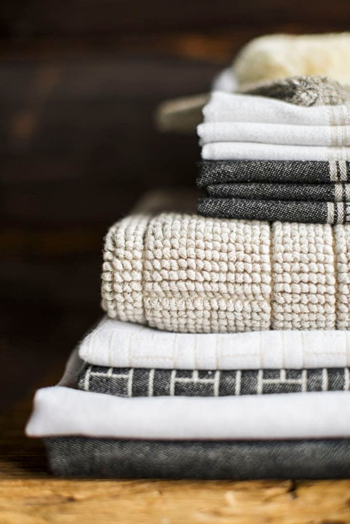 サムネイル： Finlayson Hand Towel TAMMINIEMI Off White/Linen