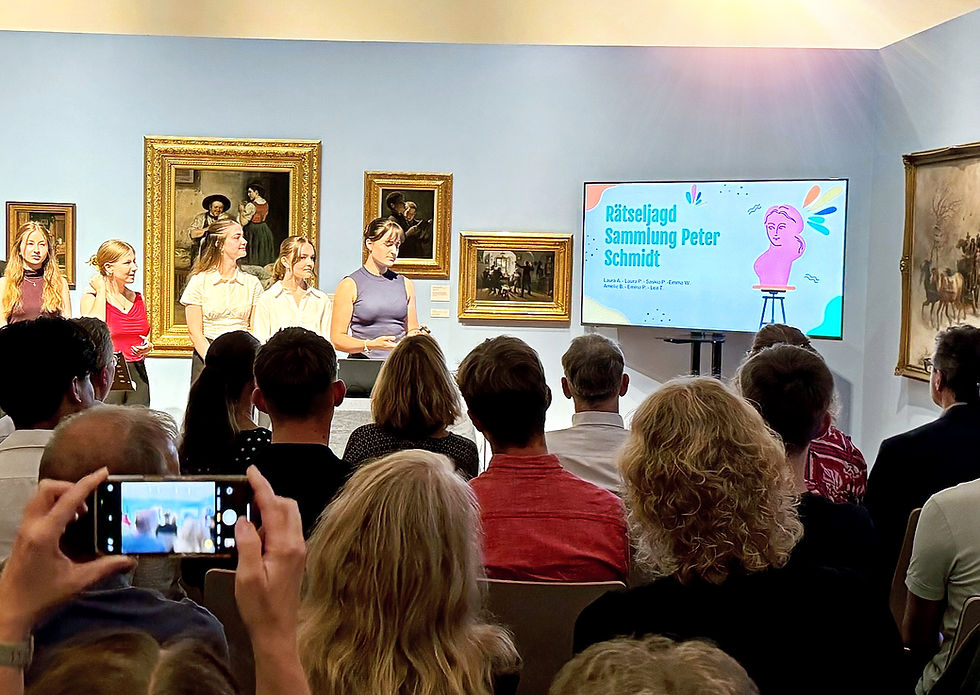 Rätsel-Apps für Museum Peter Schmidt von Schülern des Gymnasiums Waldkraiburg entwickelt