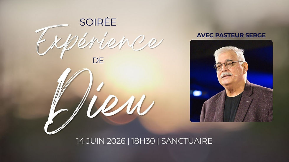 Soirée Expérience de Dieu