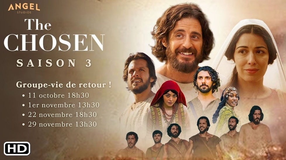 Groupe-vie The Chosen, saison 3