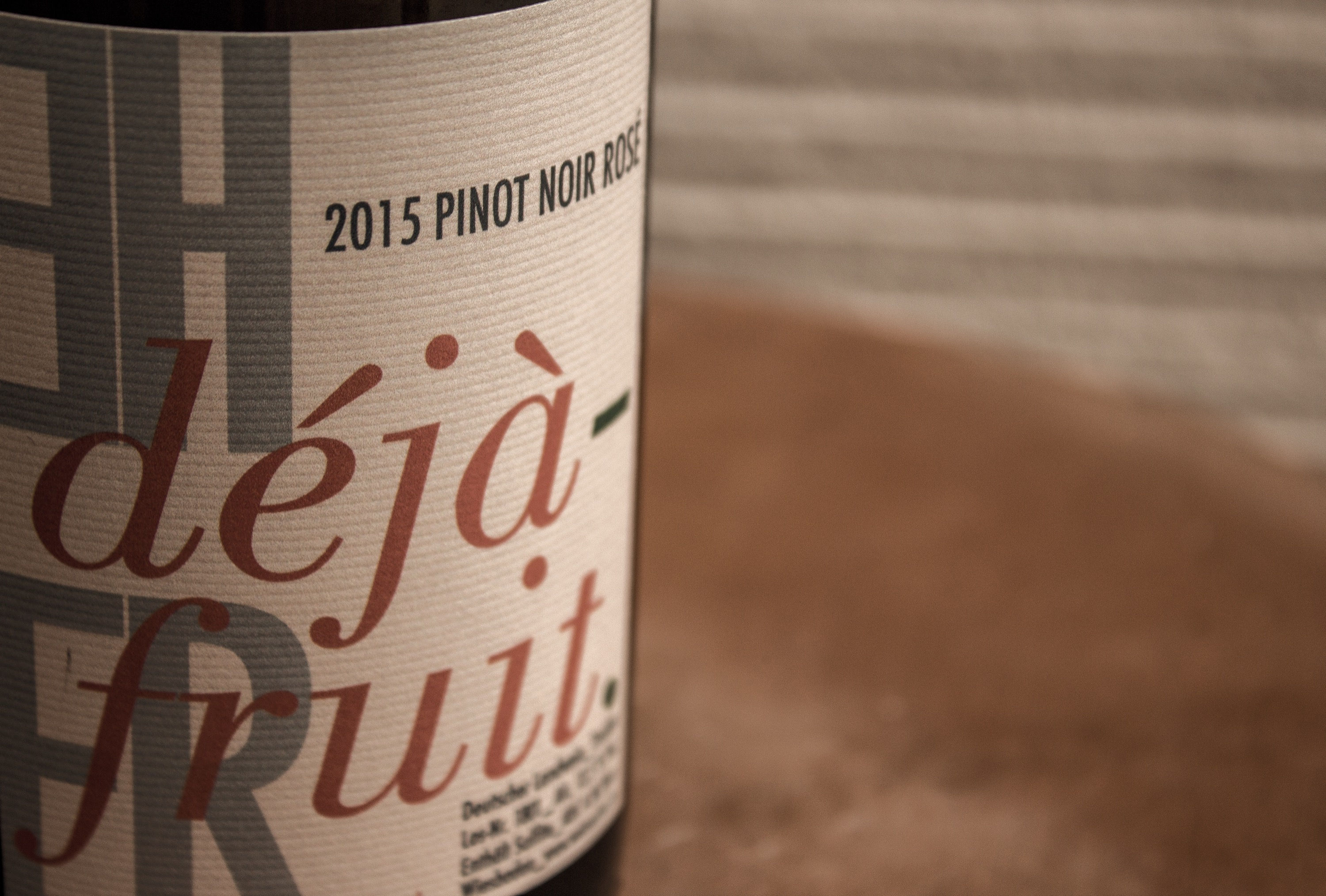 déjà-fruit Pinot Noir Rosé 2015