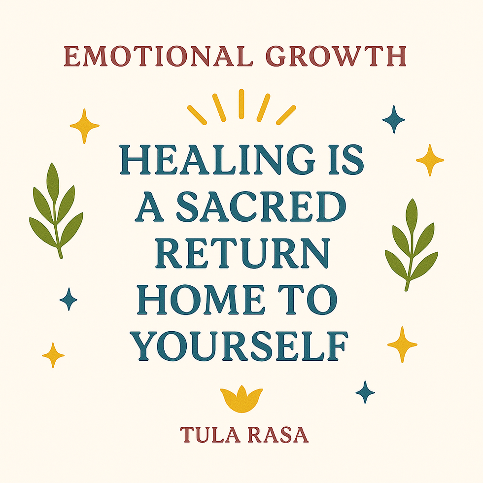 Instagram post mockup with Tula Rasa logo and text “Follow your intuition.”