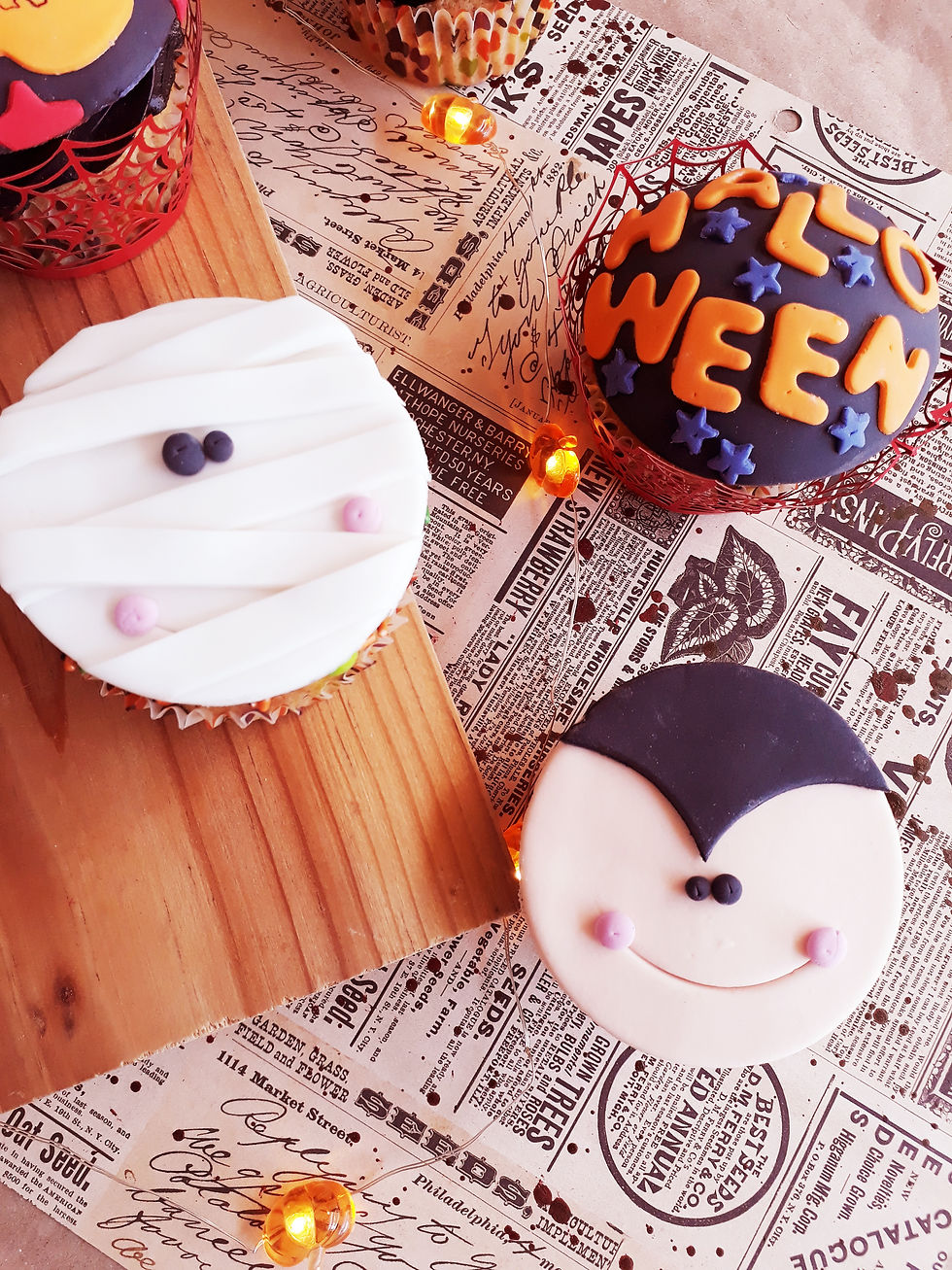 Miniatura: CUPCAKES DECORADOS PARA HALLOWEEN