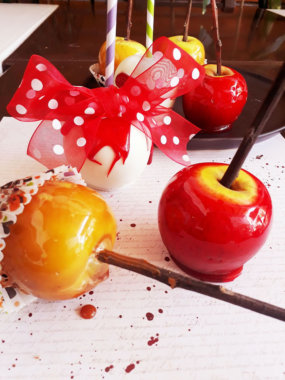 Miniatura: CURSO MANZANAS CUBIERTAS PARA HALLOWEEN