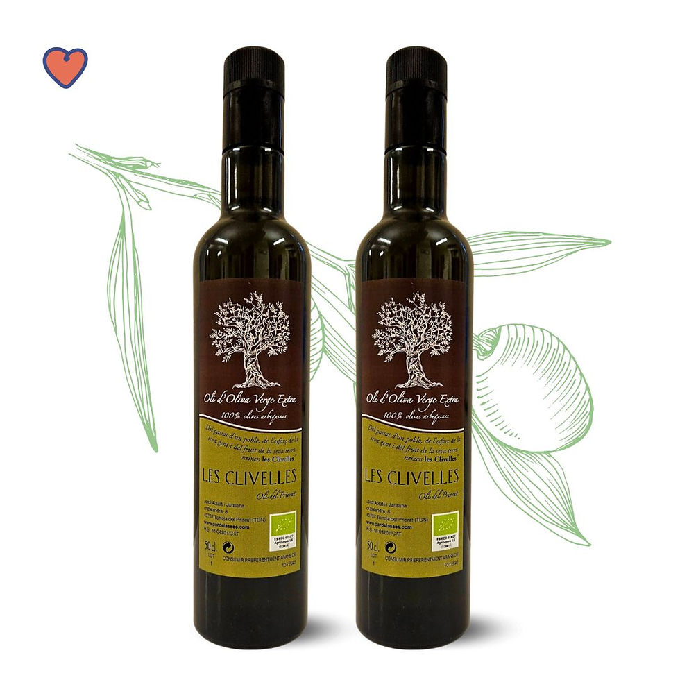 Olijfolie - Les Clivelles - Celler Aixala i Alcait (2 flessen)
