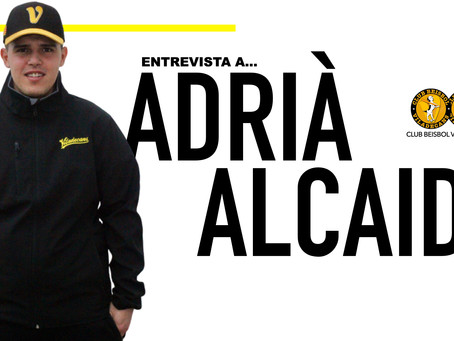 ENTREVISTA A ADRIÀ ALCAIDE TÉCNICO DEL SUB 14 DEL CLUB BEISBOL VILADECANS