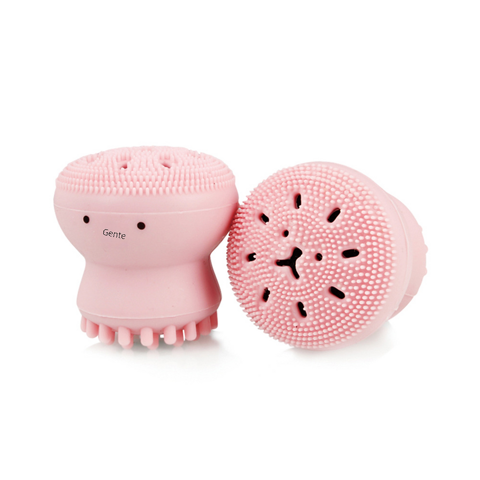 Miniatura: Multicolor Silicone Octopus Facial Cleansing Brush