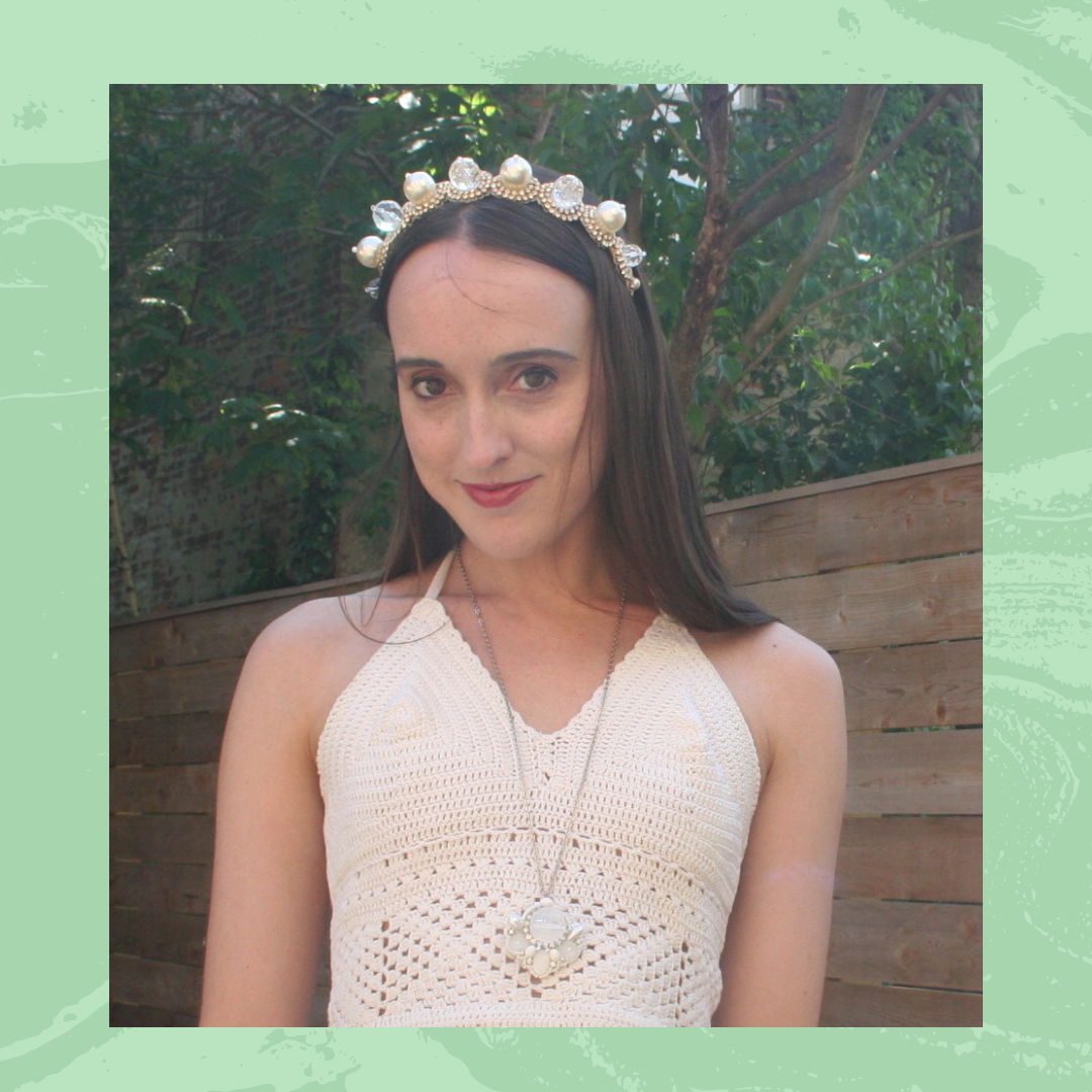 La Religieuse Bridal Headband by The Last Roe