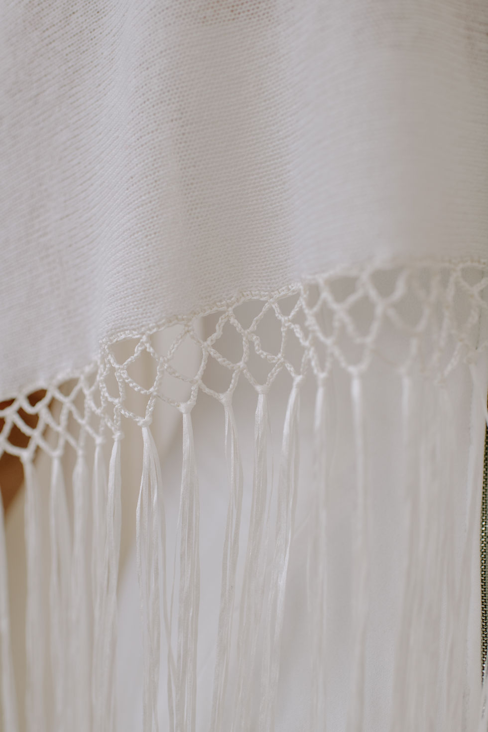 Thumbnail: Fringe Cashmere Shawl, by Esther Andrews