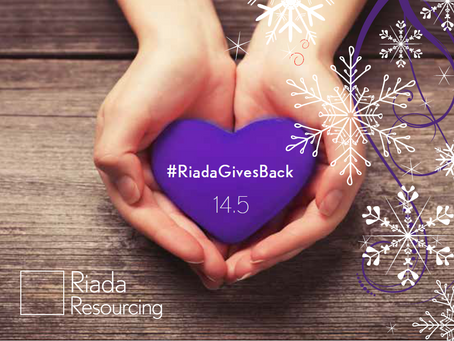 Giving back is at the heart of Riada...