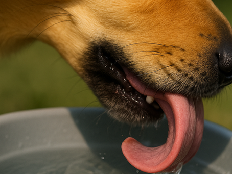 Why Do Dogs Make a Mess While Drinking Water?
