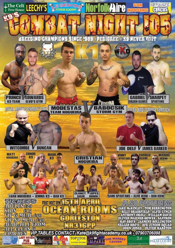 COMBAT NIGHT 105
