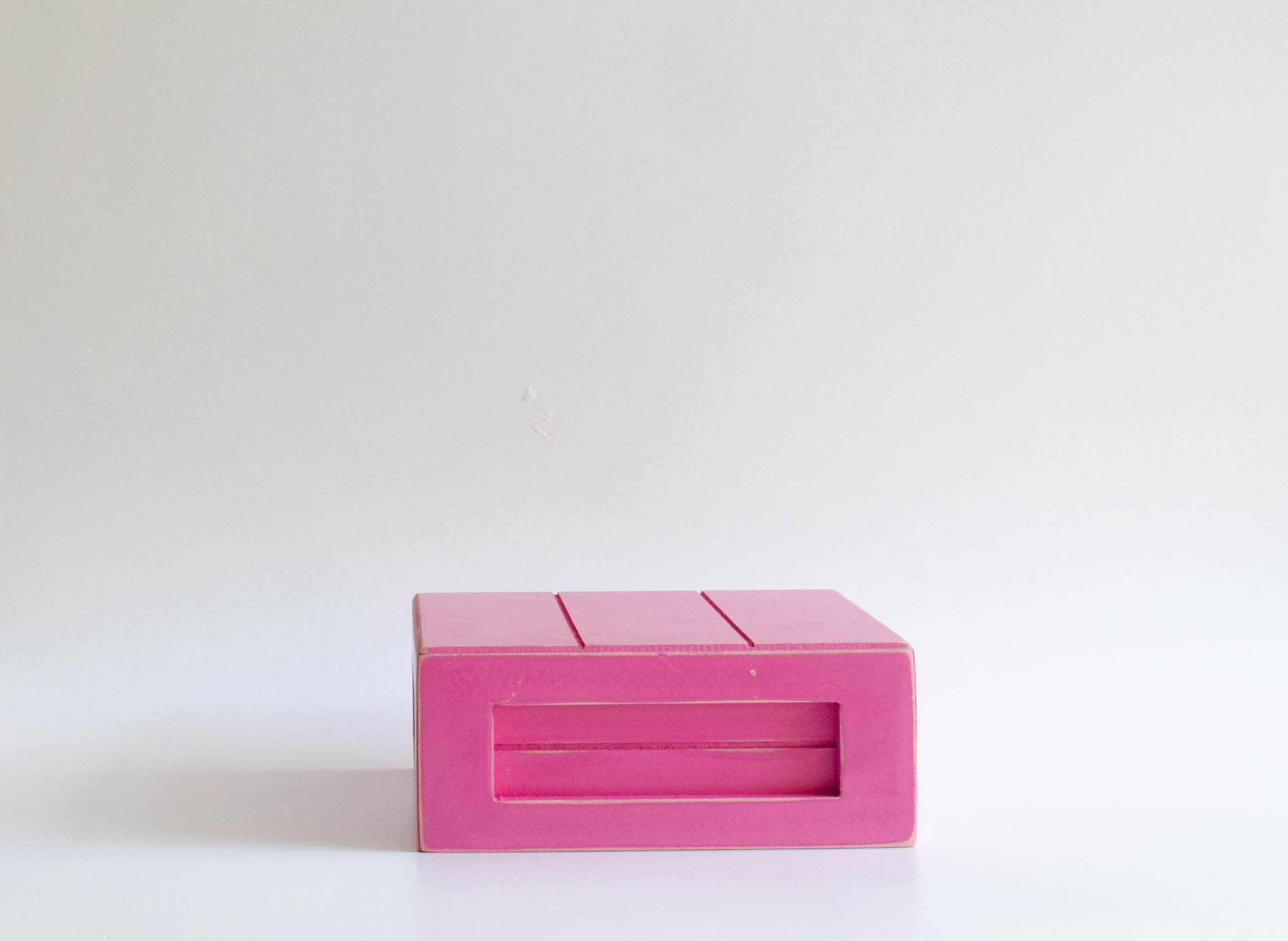 Caixa madeira Geta P pink