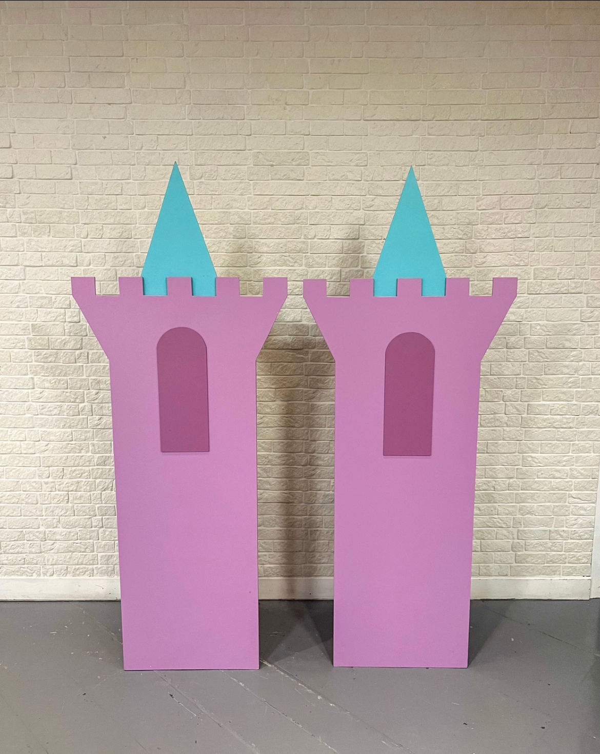 Dupla de torres - painel castelo