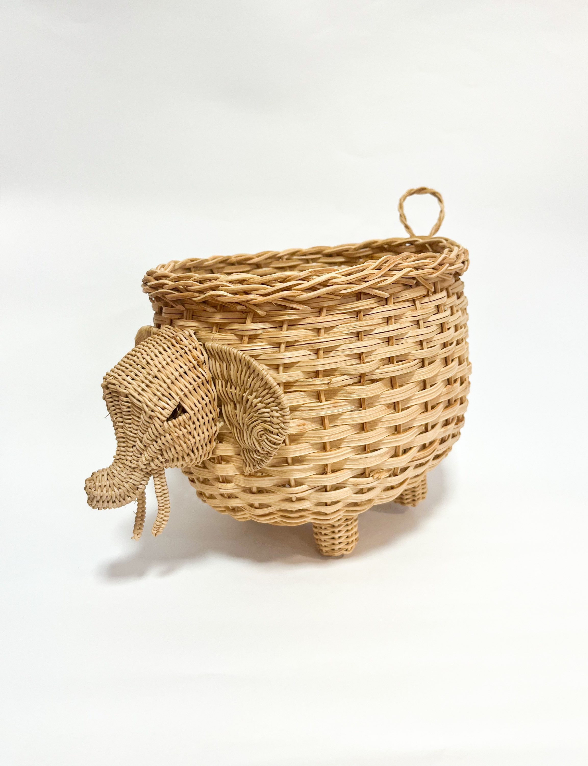 Cesto ratan p elefante