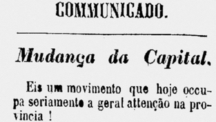 Recorte do "Correio Sergipense" (1855)