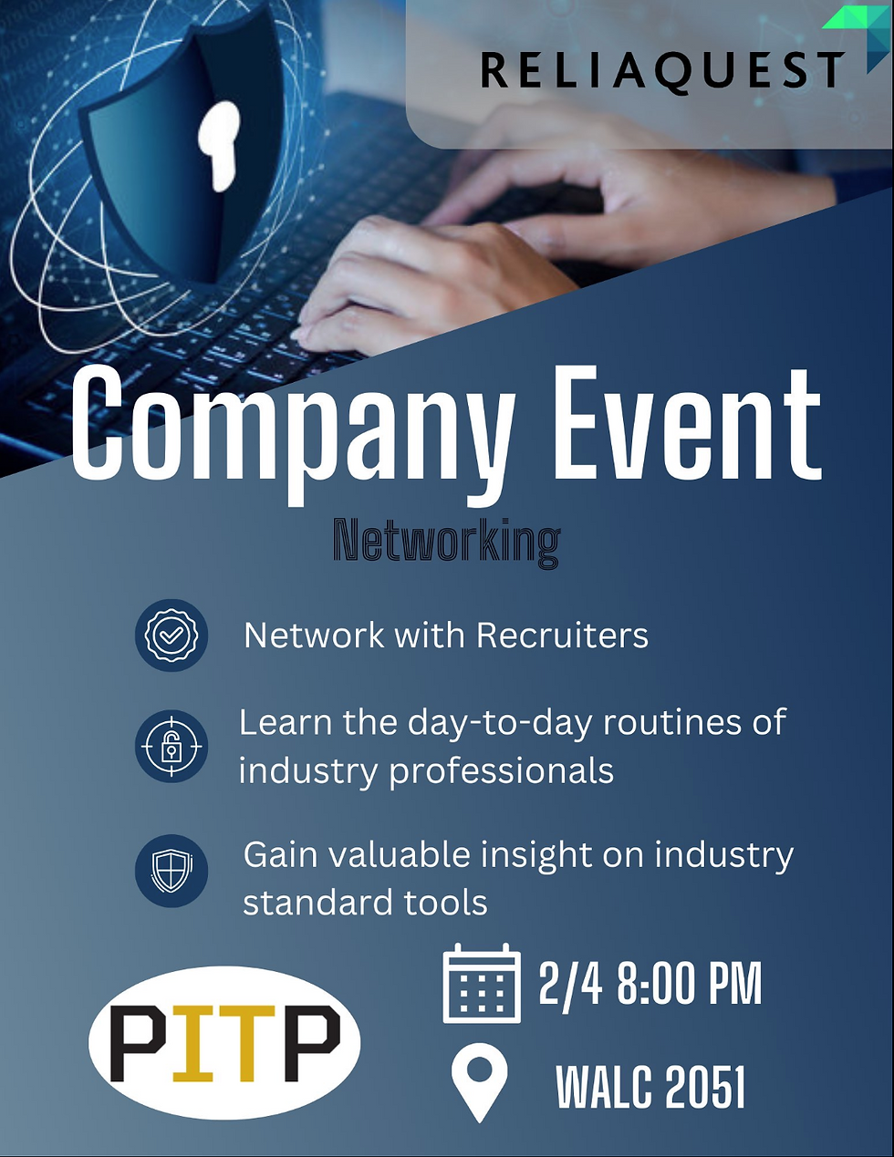 ReliaQuest Tech Talk & Resume Review