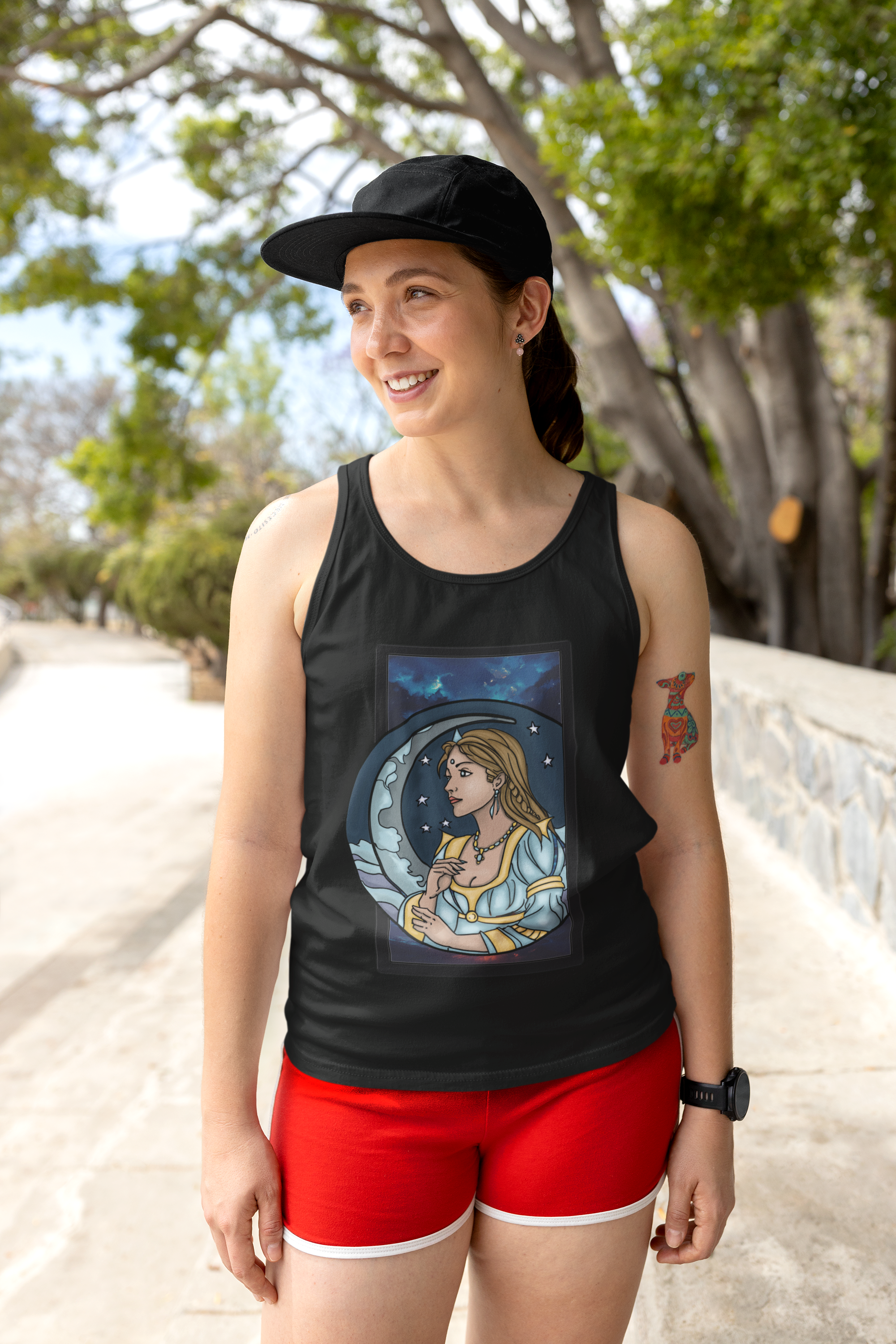 The Moon Tank Top