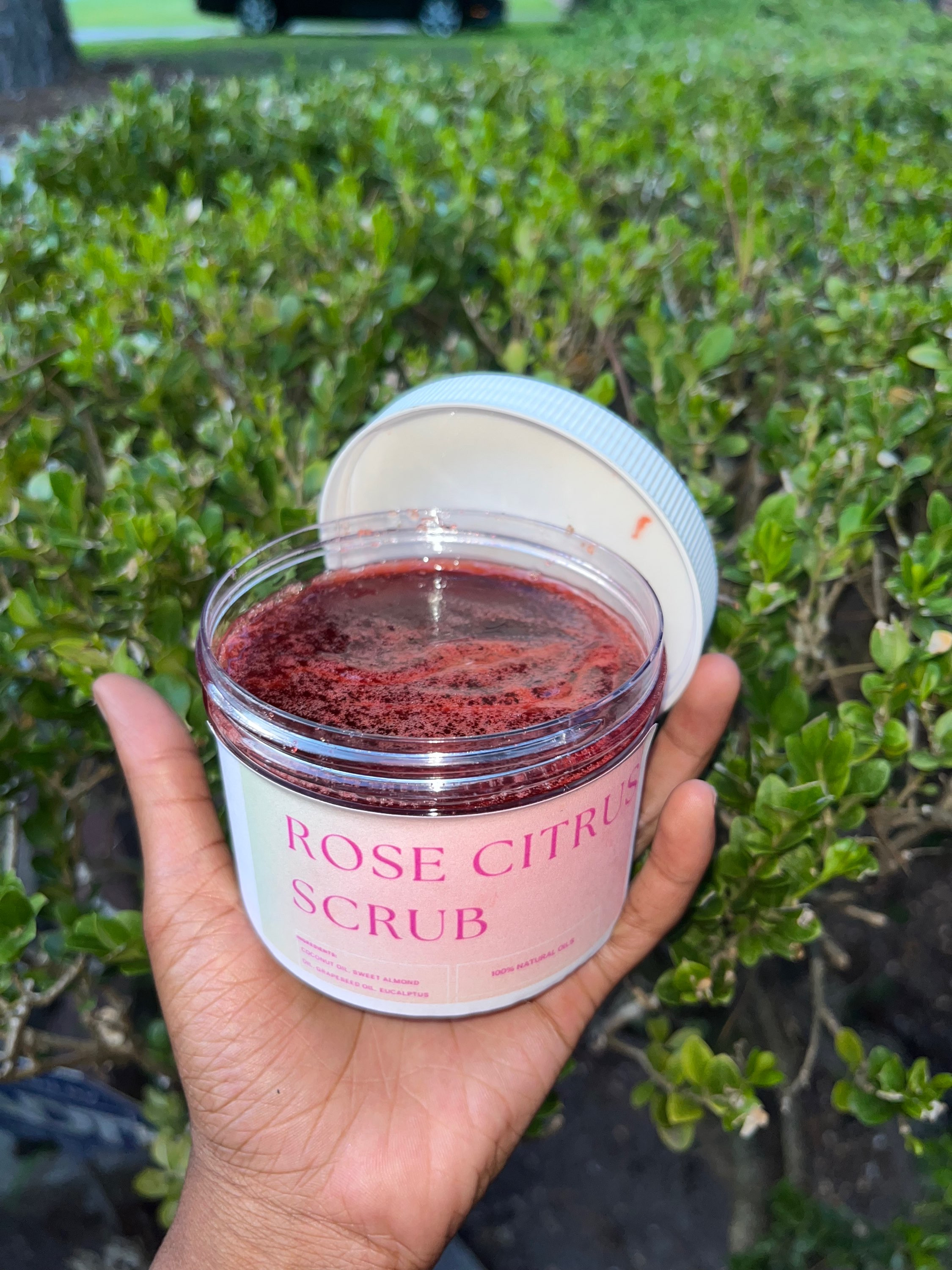 Rose Berry Scrub ( Rose Citrus Scrub)