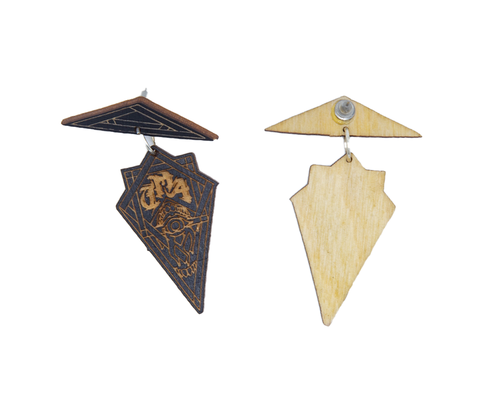 Thumbnail: TMA Wooden Earrings