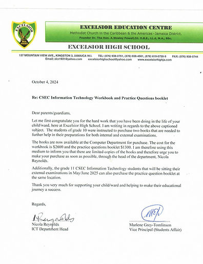 CSEC IT workbooks (Letter to parent and guardian)_page-0001.jpg