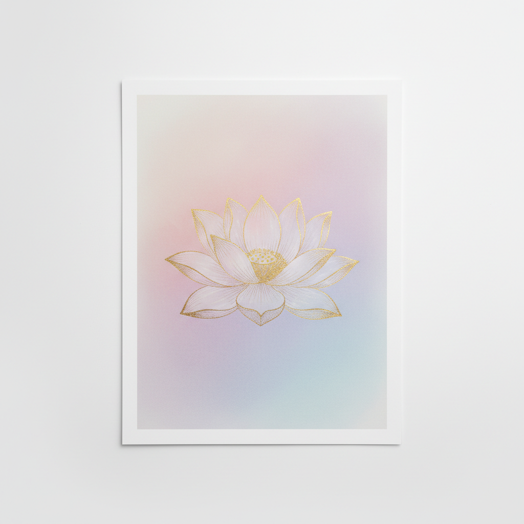 Gilded Lotus Blossom