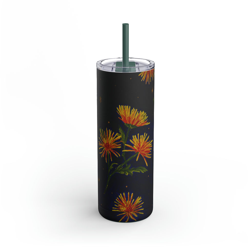Thumbnail: Spider Mum | Maars Maker Skinny Matte Tumbler, 20oz
