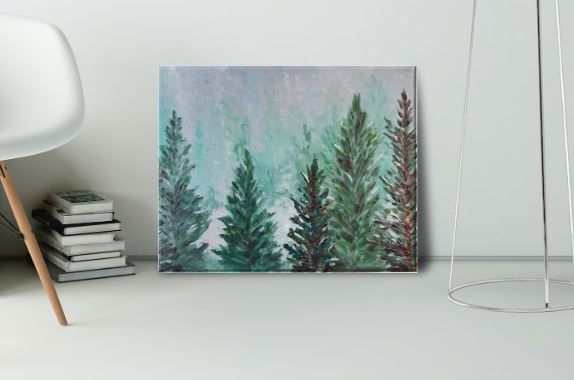 Thumbnail: Trees - Printed Canvas
