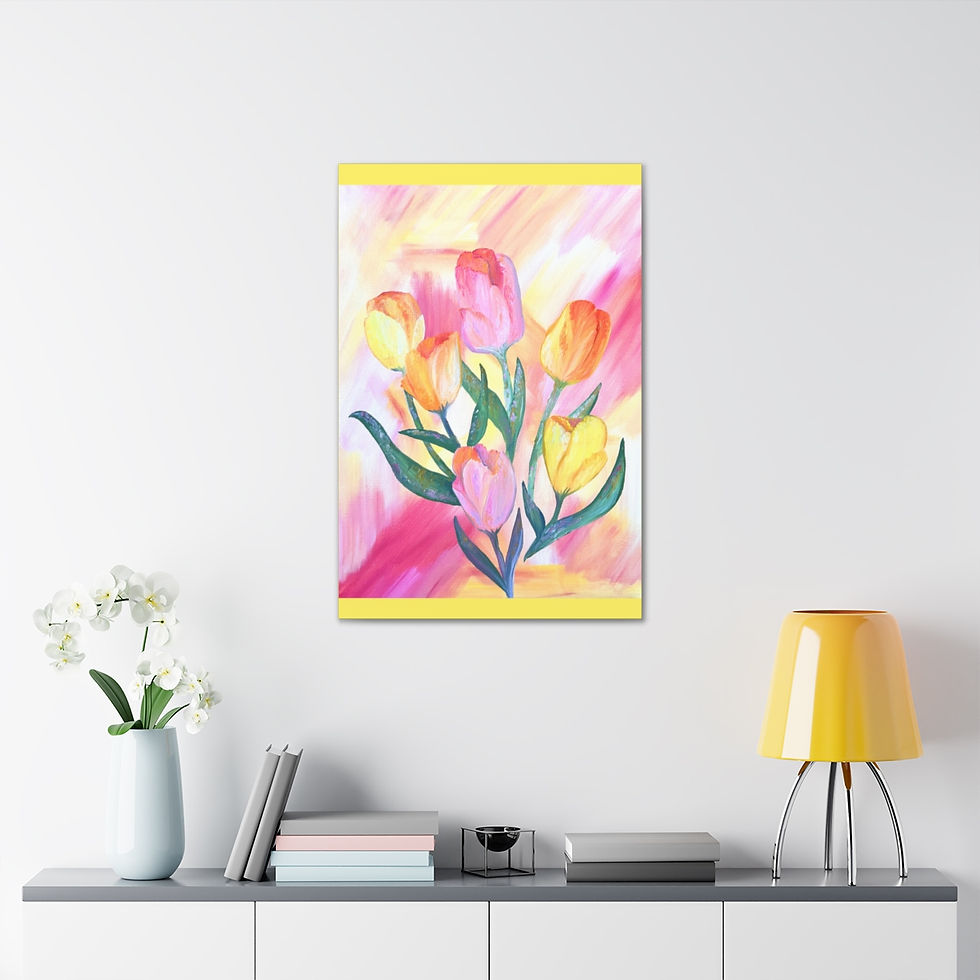 Thumbnail: Tulips - Canvas Print