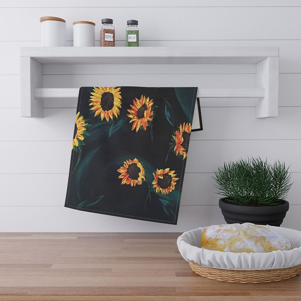 Thumbnail: Sunflowers - Kitchen Towel