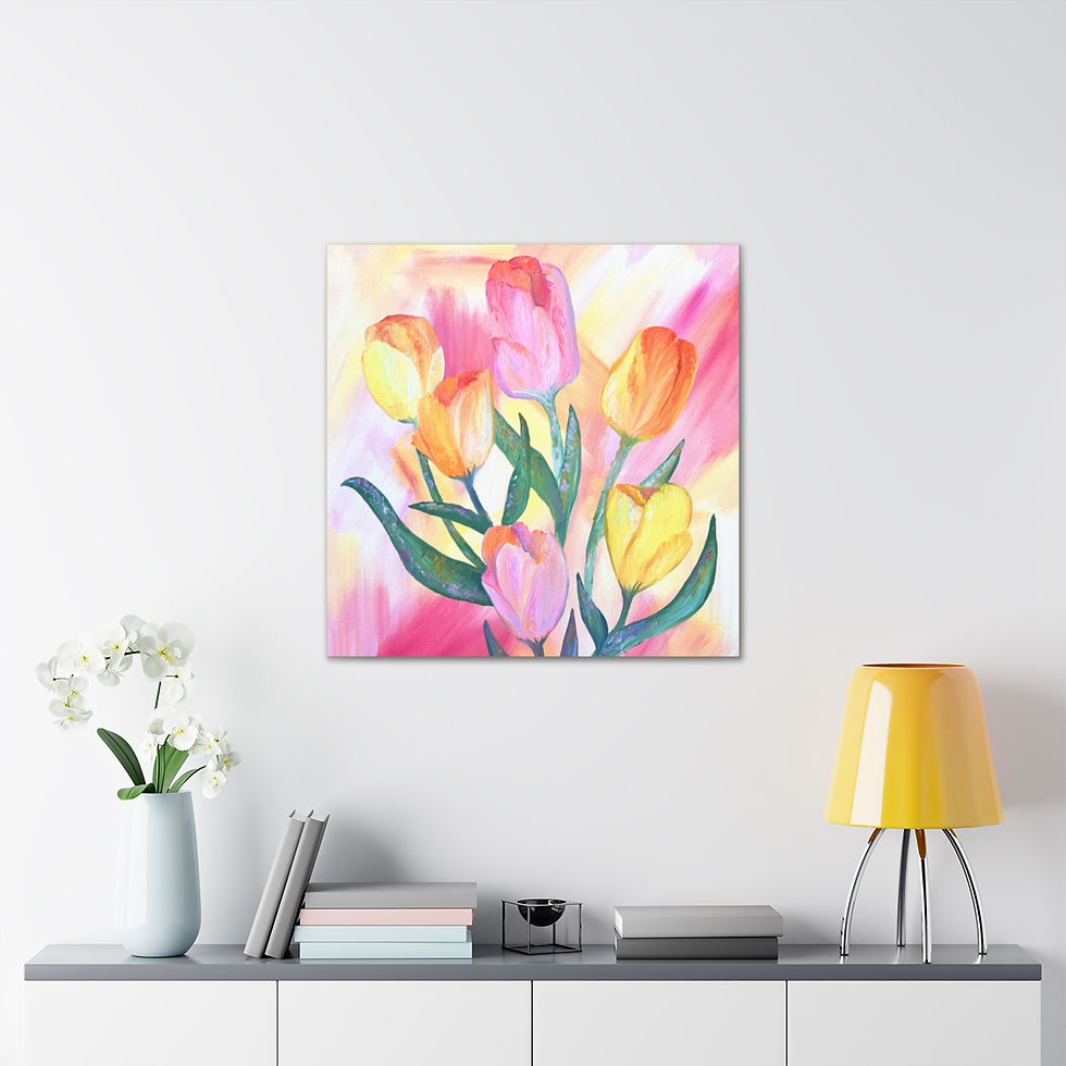 Thumbnail: Tulips - Canvas Print