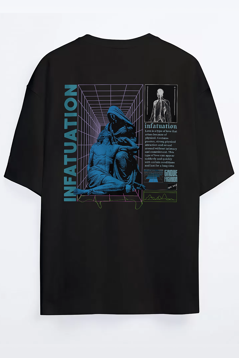 Küçük resim: Grove Infatuation Oversize T-Shirt
