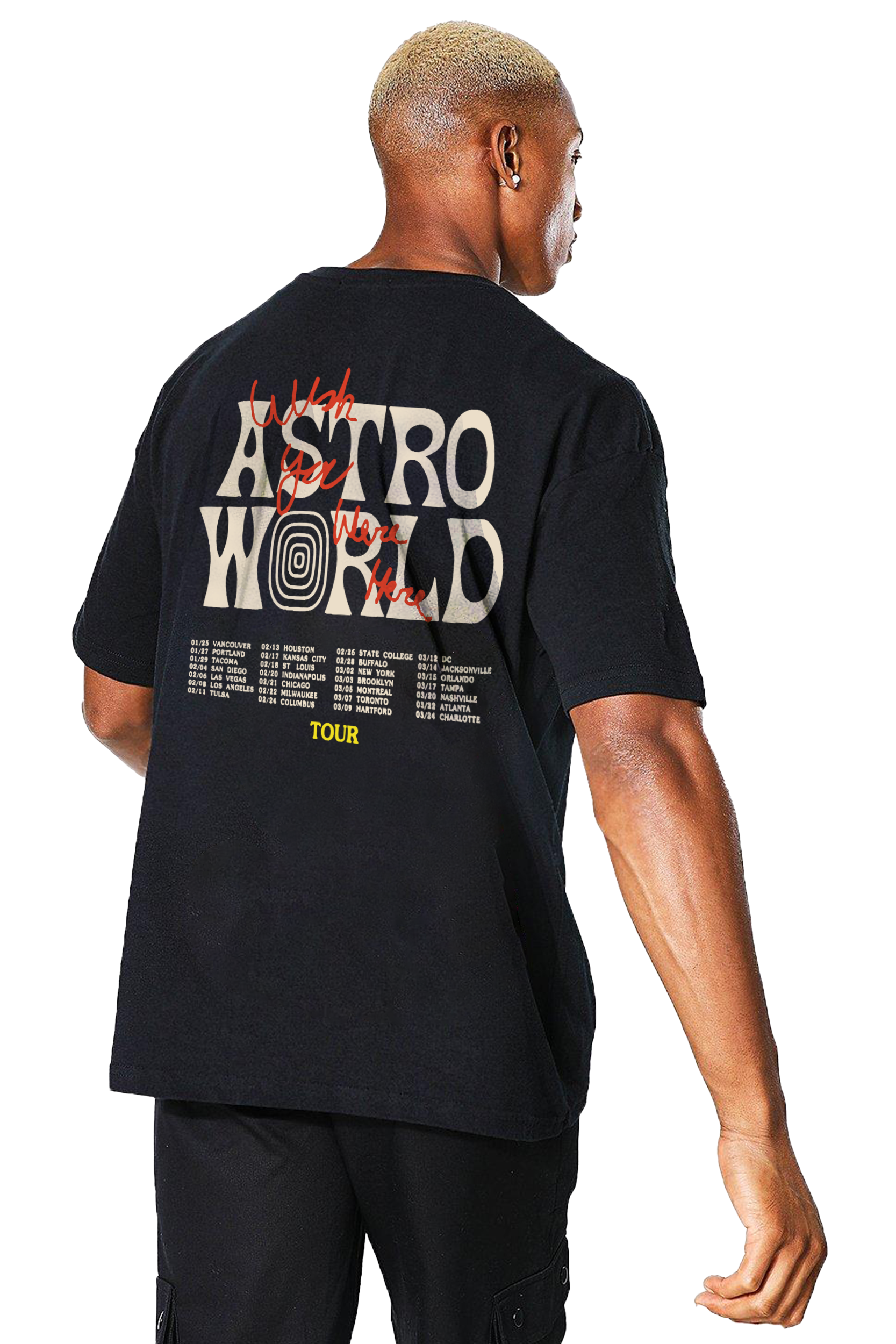 Travis Scott Astro World Oversize T-Shirt